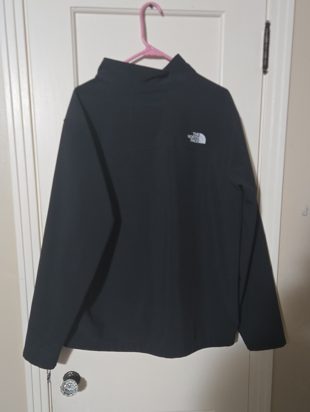 The North Face Black Lightweight Softshell Zip Up